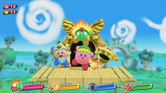 Ausschnitt aus "Kirby Star Allies"
