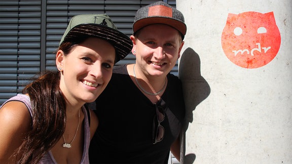  DJ Duo "Anstandslos und Durchgeknallt" (Maria und Oliver zu Besuch bei MDR SPUTNIK)